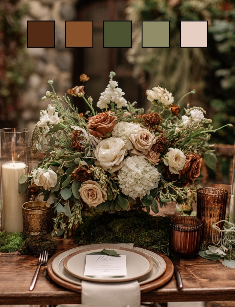 Wedding Colour Scheme Inspo
